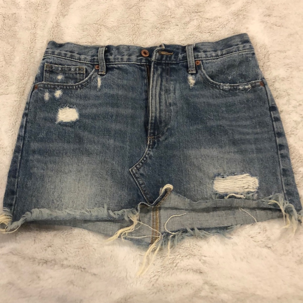 Lucky brand jean skirt